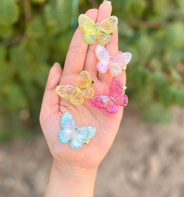 تصویر گیره مو پروانه 