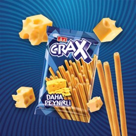 تصویر چوب شور کراکس با طعم پنیر اتی (۵۰ گرم) crax crax eti