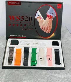 تصویر ساعت هوشمند طرح اپل واچ مدل WS520 WS520 Smartwatch