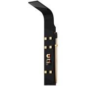 تصویر پنل دوش فریز شاور مدل R460W رنگ مشکی و طلایی 