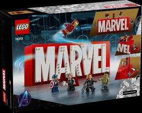 تصویر MARVEL Logo & Minifigures 76313 