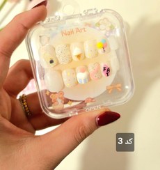 تصویر پک ناخن مصنوعی طرح شخصیت‌های سانریو Sanrio - کد 3 