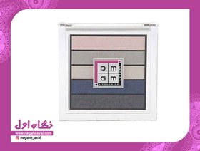 تصویر پالت سایه 5 رنگ Satin Matte شماره 01 دی ام جی ام 