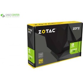 تصویر کارت گرافیک زوتک مدل GT 710 حافظه 2 گیگابایت ا Zotac ZT-71302-20L GT710 2GD3 Graphics Card - 2GB Zotac ZT-71302-20L GT710 2GD3 Graphics Card - 2GB