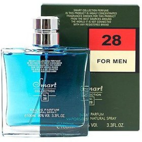 تصویر ادکلن مردانه اسمارت کالکشن شماره ۲۸ رایحه هوگو سبز حجم ۱۰۰ میل Smart Collection 28 Hugo Man 100 ml