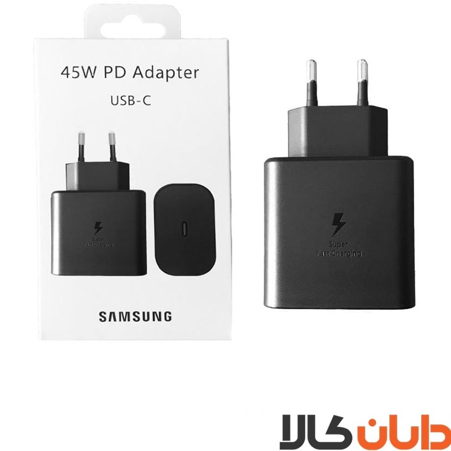 Chargeur Samsung Charge Super Rapide (Power Delivery) 45W + Cable Usb-C  Vers Usb-C Ep-Ta845