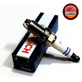 تصویر شمع پایه کوتاه ۳پلاتین برند نور (بسته۴عددی) Spark Plugs NOUR BOSCH F7LTCR IRAN