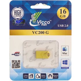 تصویر فلش مموری ویکومن مدل VC200 ظرفیت 16گیگابایت Viccoman VC200 Flash Memory 16GB