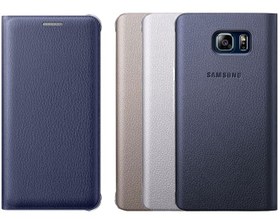تصویر فلیپ کاور چرمی سامسونگ Samsung Galaxy Note 5 Flip Cover 