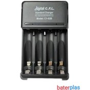 تصویر شارژر باتری قلمی و نیم قلمی چهارتایی سی اف ال C.F.L 