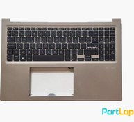 تصویر کیبورد و قاب دور کیبورد و تاچ پد لپ تاپ ایسوس Vivobook 16X X1603 