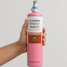 تصویر کپسول گاز R407C وزن ۱ کیلوگرم 
