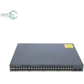 تصویر سوئیچ سیسکو مدل WS-C2960X-48FPS-L استوک Cisco WS-C2960X-48FPS-L 48Port Switch Stock