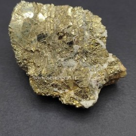 تصویر راف سنگ پیریت طلایی (کدA290) 
