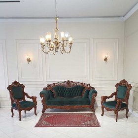 تصویر مبل مصری صدفی 