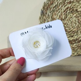 تصویر گیره ی مو(گل حریر) 