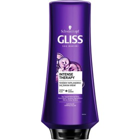 تصویر نرم کننده مو گلیس احیا کننده مناسب موی آسیب دیده و خشک Gliss Hair Conditioner Intense Therapy 360ml