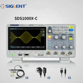 تصویر اسیلوسکوپ سیگلنت (SIGLENT) SDS1102X-C 