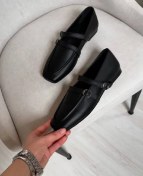 تصویر کفش کالج زنانه دژان چرم 