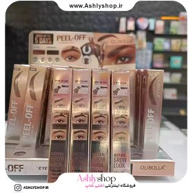 تصویر خرید پیلاف ابرو اولی بولا | رنگ‌دهی و تقویت ابرو OLIBOLLA PEEL-OFF eyebrow tint