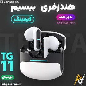 تصویر هندزفری بلوتوثی لانگسدوم مدل THETA TG11 خاکستری هندزفری بی سیم مدل TEHA TG11