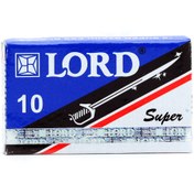 تصویر تیغ یدک لرد مدل Super بسته 10 عددی ا Lord spare razor Super model, pack of 10 pieces Lord spare razor Super model, pack of 10 pieces