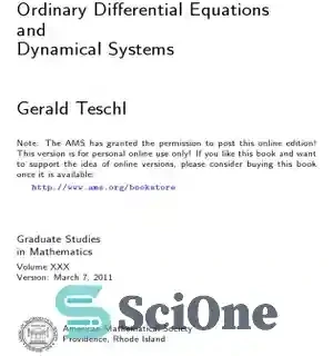 خرید و قیمت دانلود کتاب Ordinary differential equations and dynamical ...