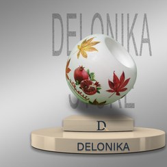 تصویر جا شمعی طرح یلدا 