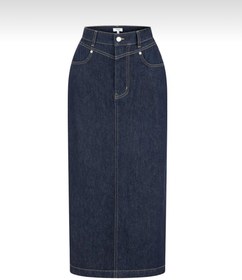 تصویر دامن جین بلند Turk TurkCollection