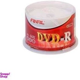 تصویر دی وی دی خام فینال مدل DVD-R بسته 50 عددی 