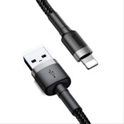 تصویر کابل تبدیل باسئوس USB به Lightning مدل Cafule Cable 