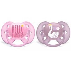 تصویر پستانک اونت فیلیپس الترا سافت 6 تا 18 ماه HELLO PRINCESS avent pacifier