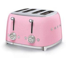 تصویر توستر اسمگ مدل SMEG TSF03CR SMEG Toaster TSF03CR