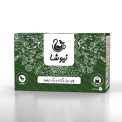 تصویر دمنوش چای سبز گزنه و برگ زیتون ۲۰ عددی نیوشا 