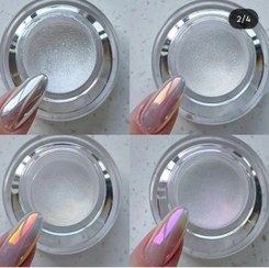 تصویر پودر کروم جواهری ناخن 