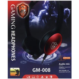 تصویر هدست گیمینگ سیم دار سادیتا SADATA AKZ GM-008 SADATA AKZ GM-008 Gaming Headset