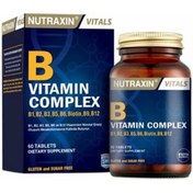 تصویر ویتامین ب کمپلکس نوتراکسین Nutraxin Vitamine B Complex Nutraxin Vitamine B Complex