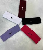 تصویر هدبند حوله ای نایک - قرمز 