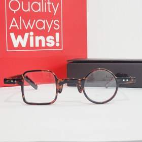 تصویر عینک طبی مربع_دایره کد b263 و b264 