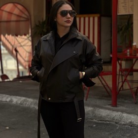 تصویر جکت بل - مشکی / 63 Bell jacket