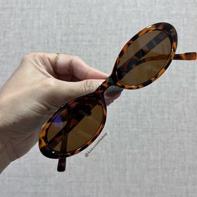 تصویر عینک افتابی سلین مشکی 