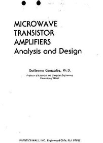 تصویر دانلود کتاب Microwave Transistor Amplifiers Analysis And Design کتاب انگلیسی تجزیه و تحلیل و طراحی تقویت کننده های ترانزیستور مایکروویو