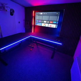 تصویر میز گیمینگ دو طرفه 