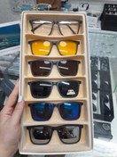 تصویر عینک آفتابی پنج کاوره کد ۲۳۷۵ مناسب خانم‌ها و آقایان با فریم بزرگ و راحت 