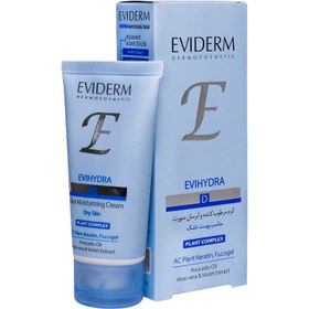 تصویر اویدرم مرطوب کننده ابرسان پوست خشک EVIDERM MOISTURIZING DRY SKIN