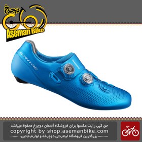 تصویر کفش دوچرخه سواری کورسی جاده لاک قفل شو برند شیمانو اس فایر آر سی 901 Shimano On-Road Lock Shoes RC9 SH-RC901 