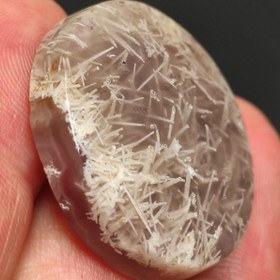 تصویر نگین عقیق روتایل طبیعی 