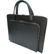 تصویر کلاسور دسته دار فلوتر مشکی 