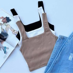 تصویر کراپ یقه خشتی بنفش 