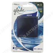 تصویر خوشبوکننده هوا گلید مدل کارتی آویز آکوا حجم 150 میلی لیتر 